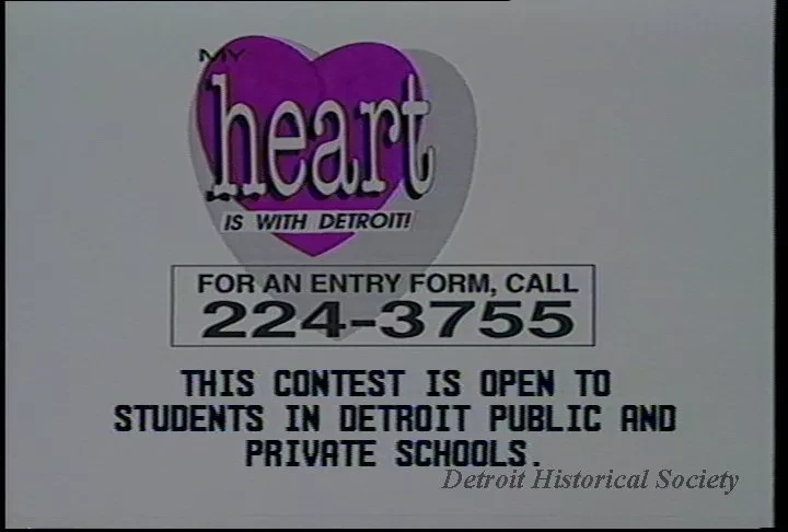 U-Matic - My Heart Is With Detroit
30 Second Public Service Announcement