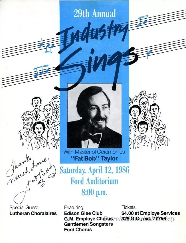 Flyer - Industry Sings