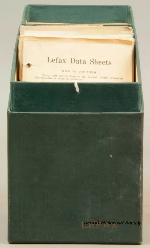 Pamphlet - LeFax Filing Box