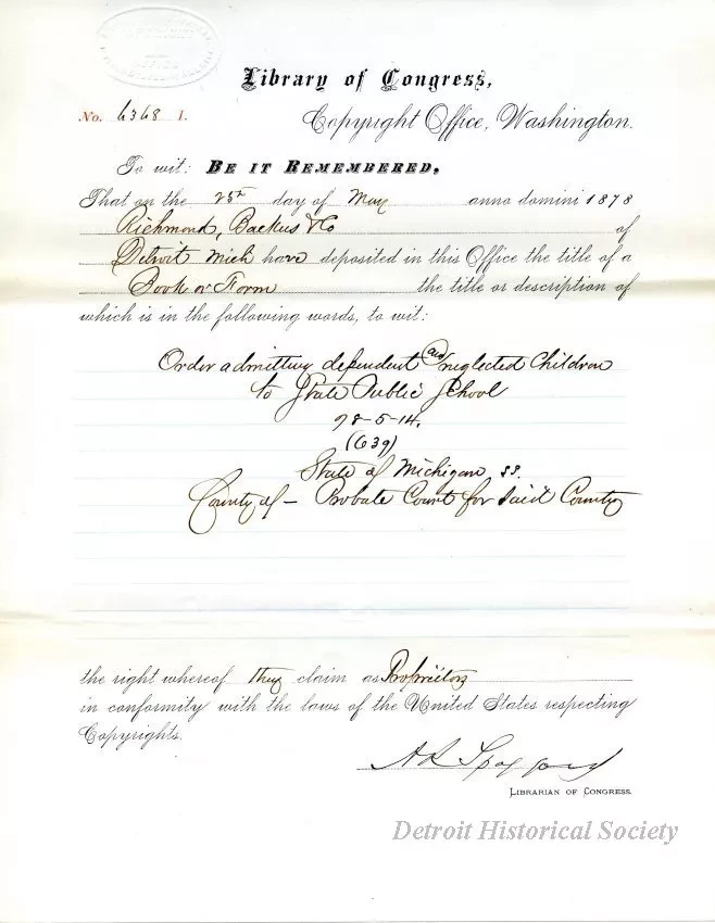 Registration - Library of Congress