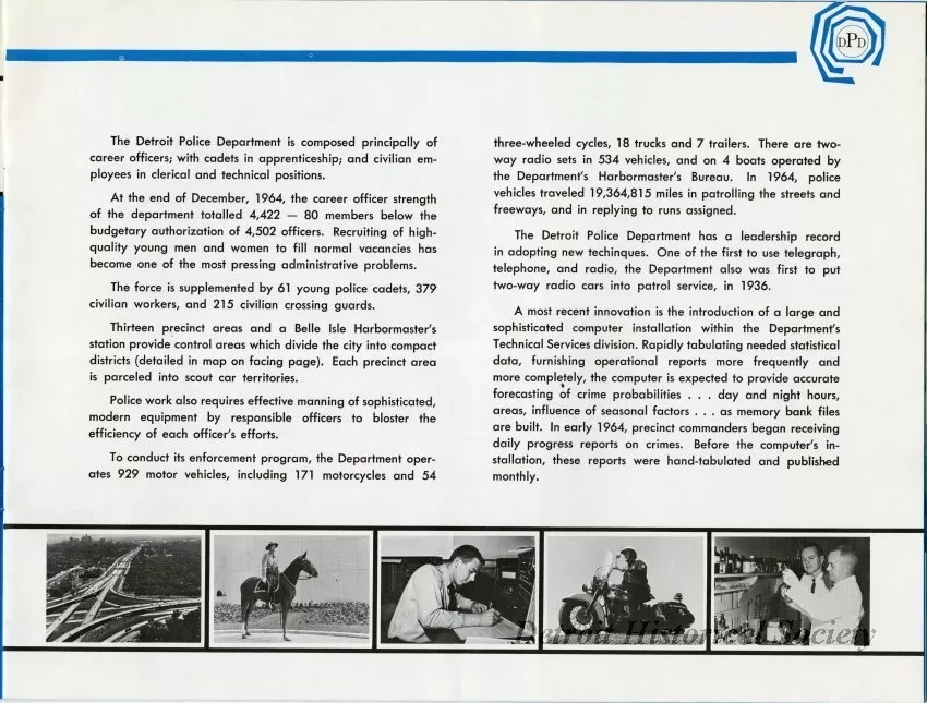 Booklet - Detroit Police Department