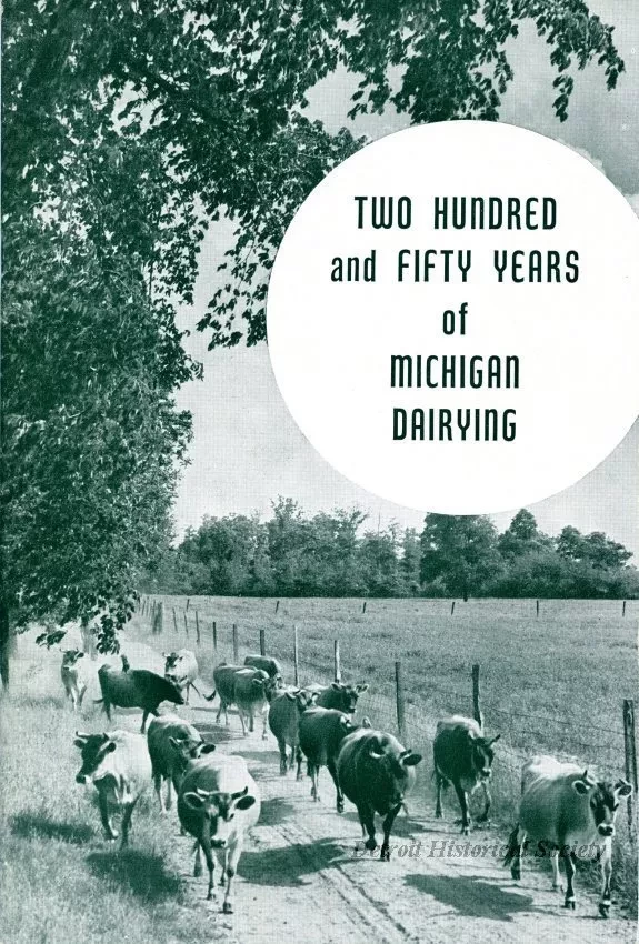 Booklet - Two Hundred and Fifty Years of Michigan Dairying
