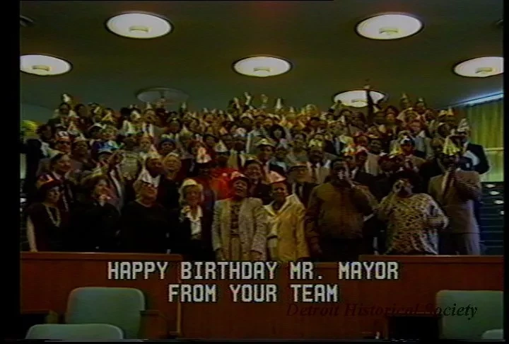U-Matic - Mayor Young's Birthday Card
A Video Tape Birthday Greeting
Master
5-24-88