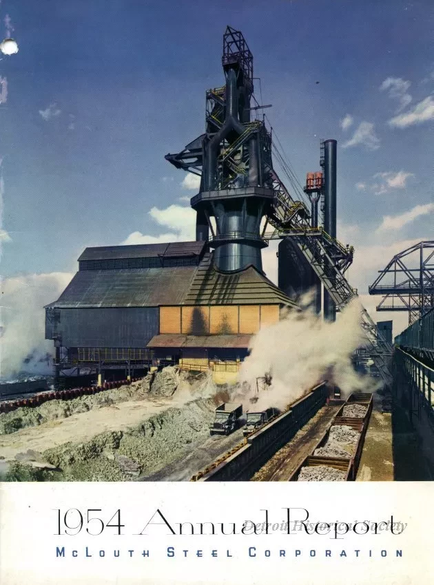 Report, Annual - 1954 Annual Report McLouth Steel Corporation
