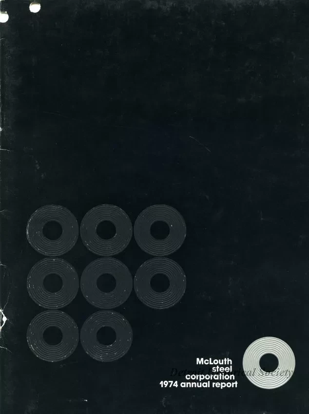 Report, Annual - McLouth Steel Corporation Annual Report 1974