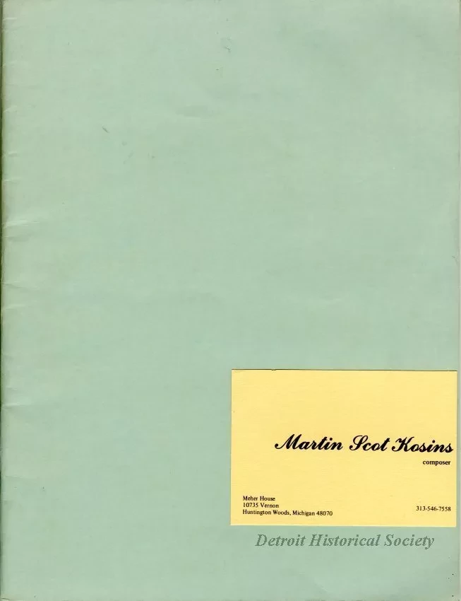 Music, Sheet - Shadows of the Heart