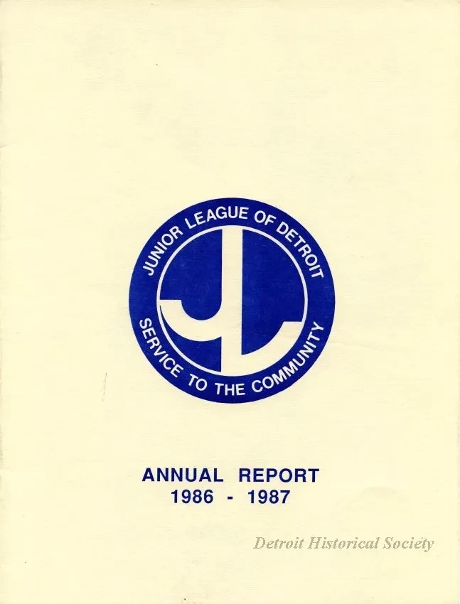 Report, Annual - Annual Report, 1986-1987