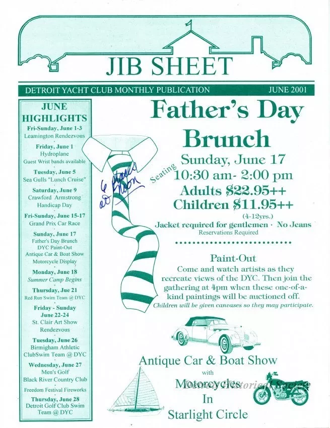 Newsletter - Jib Sheet