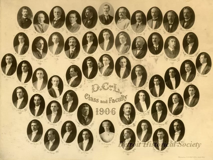 Photograph - D.C. of Law, Class and Faulty, 1906