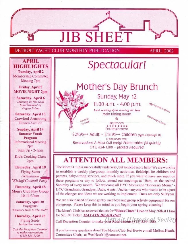 Newsletter - Jib Sheet