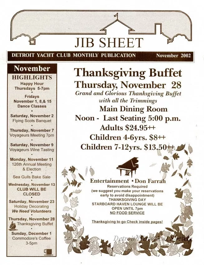 Newsletter - Jib Sheet