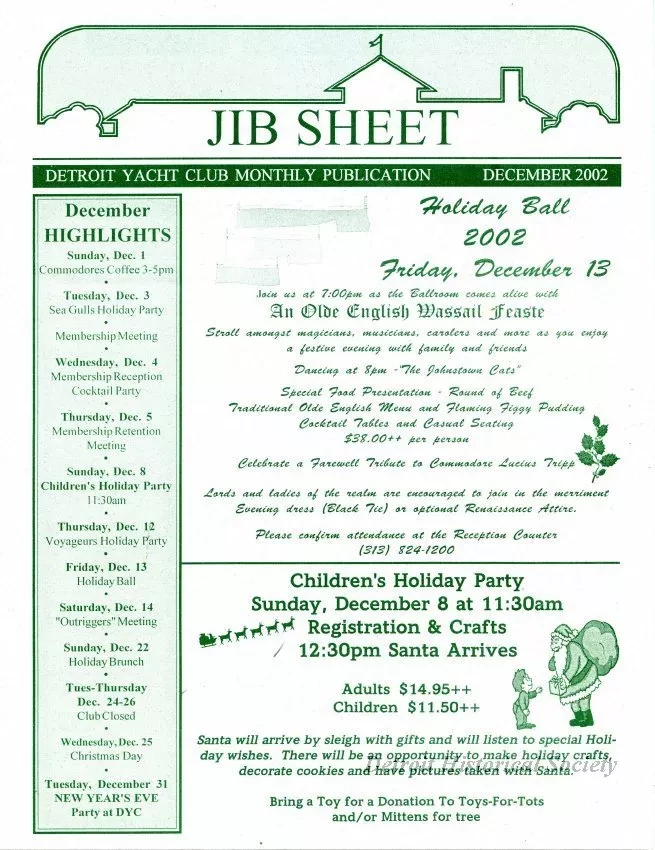 Newsletter - Jib Sheet