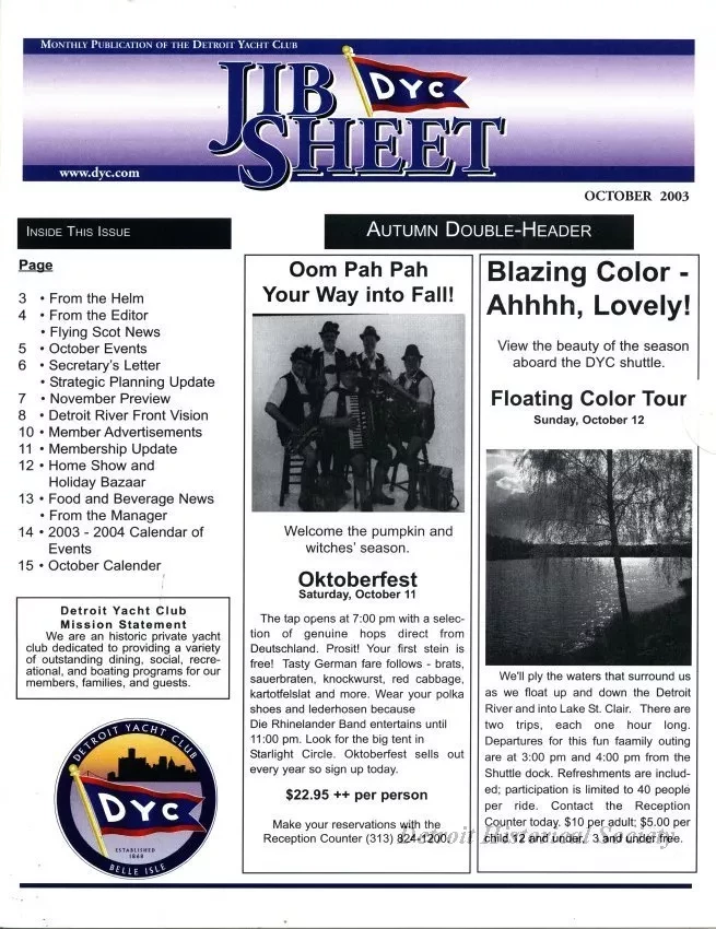 Newsletter - Jib Sheet