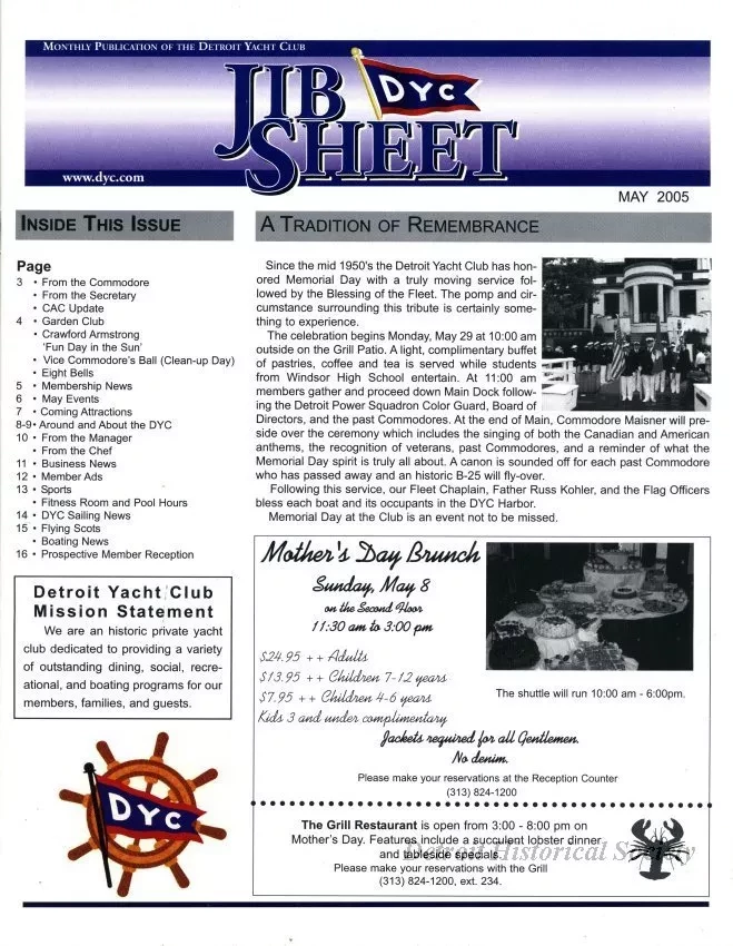 Newsletter - Jib Sheet