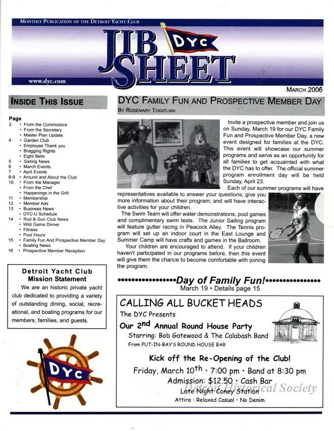 Newsletter - Jib Sheet