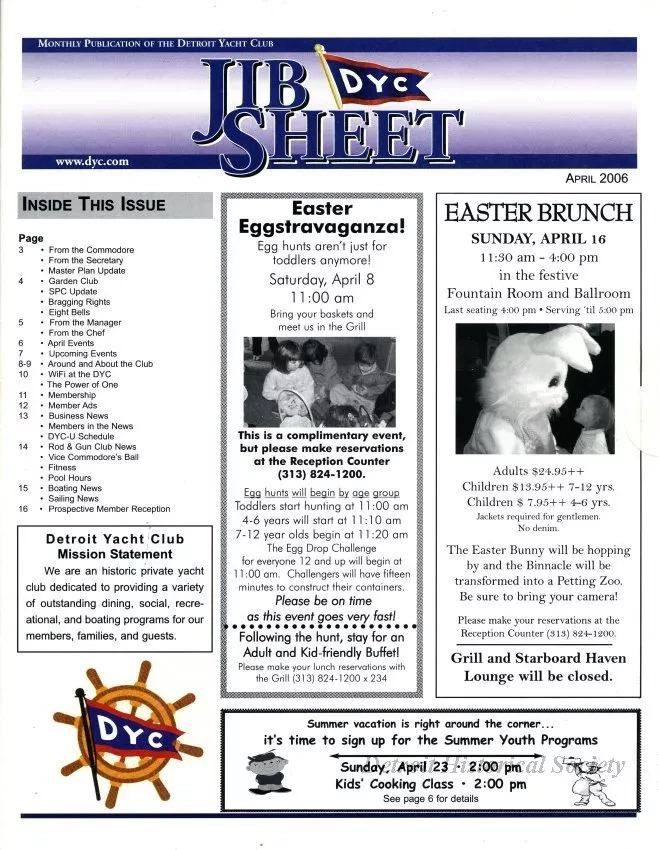 Newsletter - Jib Sheet
