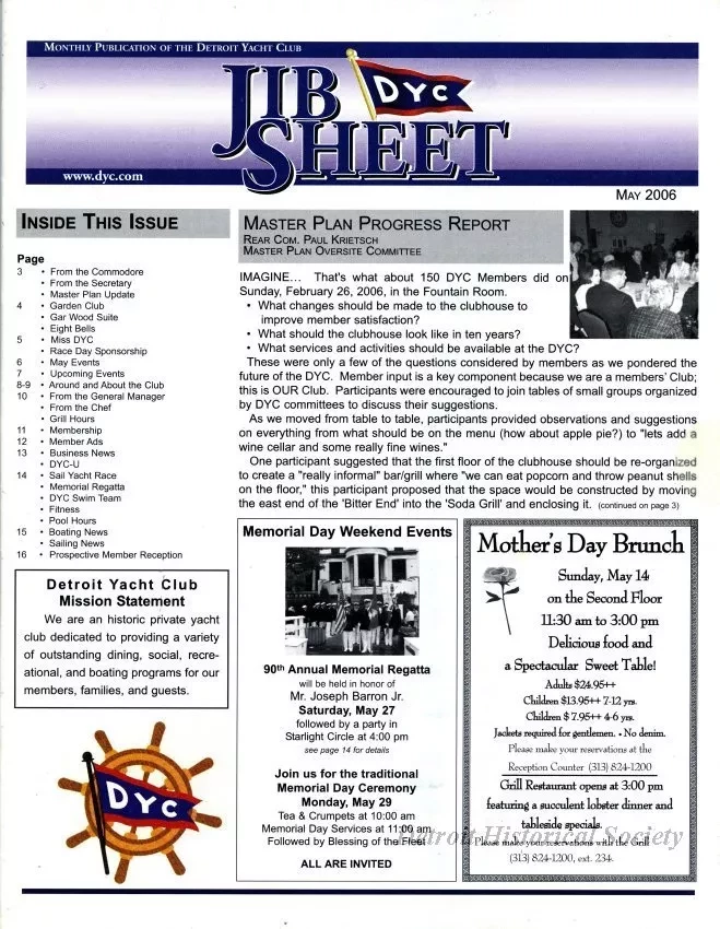 Newsletter - Jib Sheet