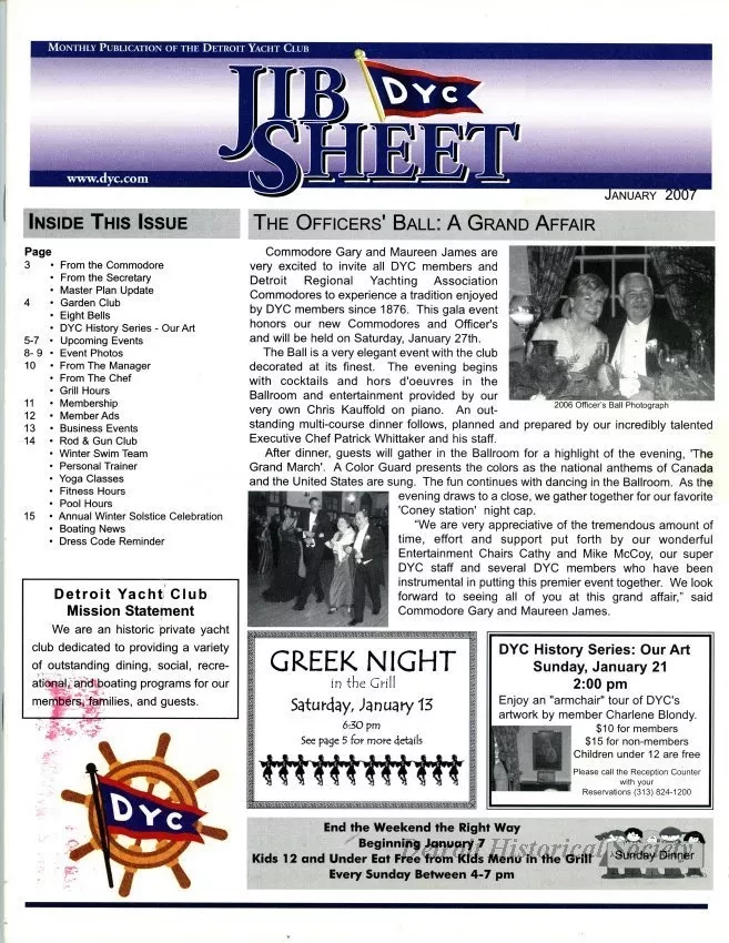 Newsletter - Jib Sheet