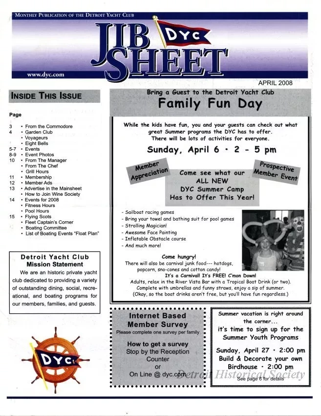 Newsletter - Jib Sheet