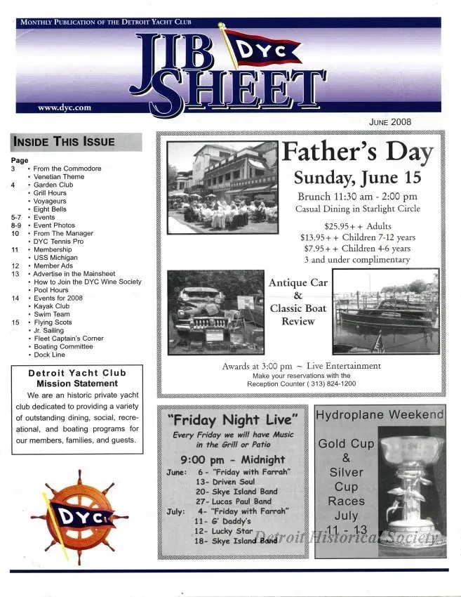 Newsletter - Jib Sheet