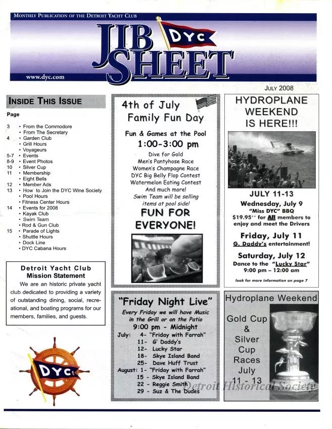 Newsletter - Jib Sheet