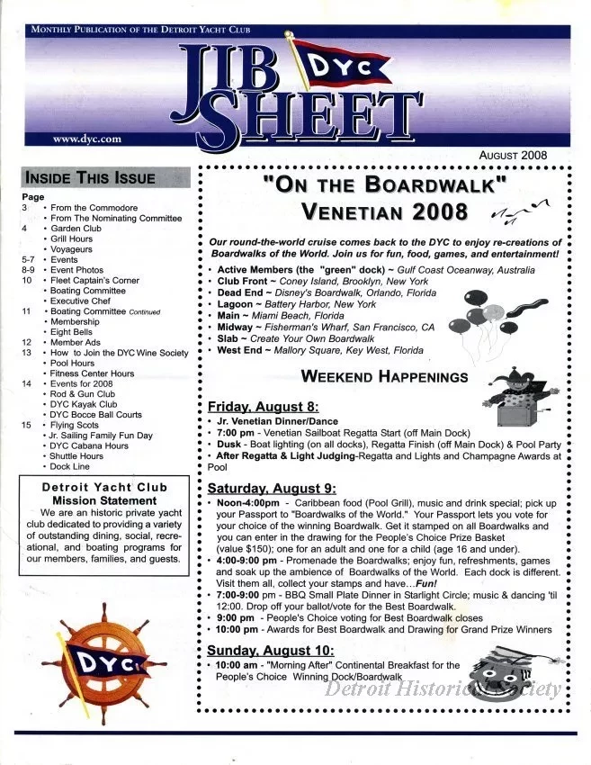Newsletter - Jib Sheet