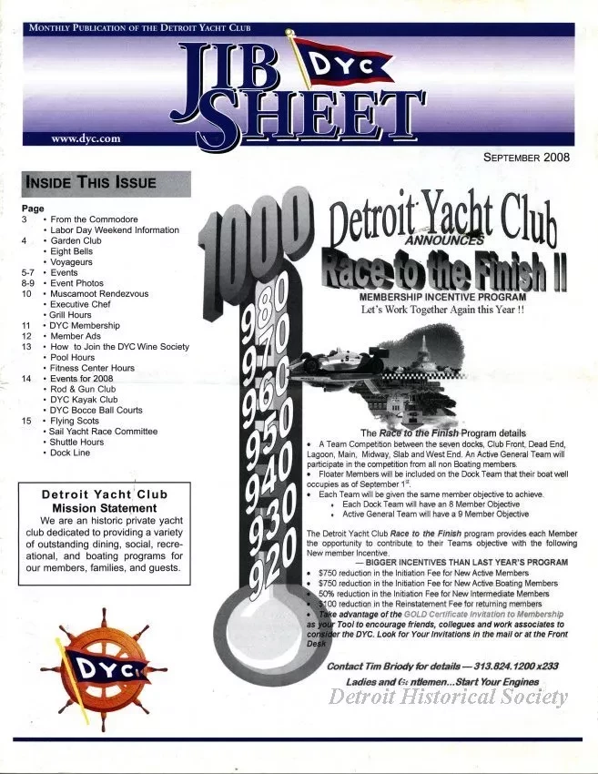 Newsletter - Jib Sheet