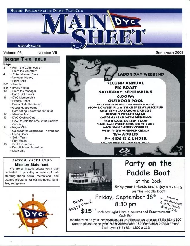 Newsletter - Jib Sheet