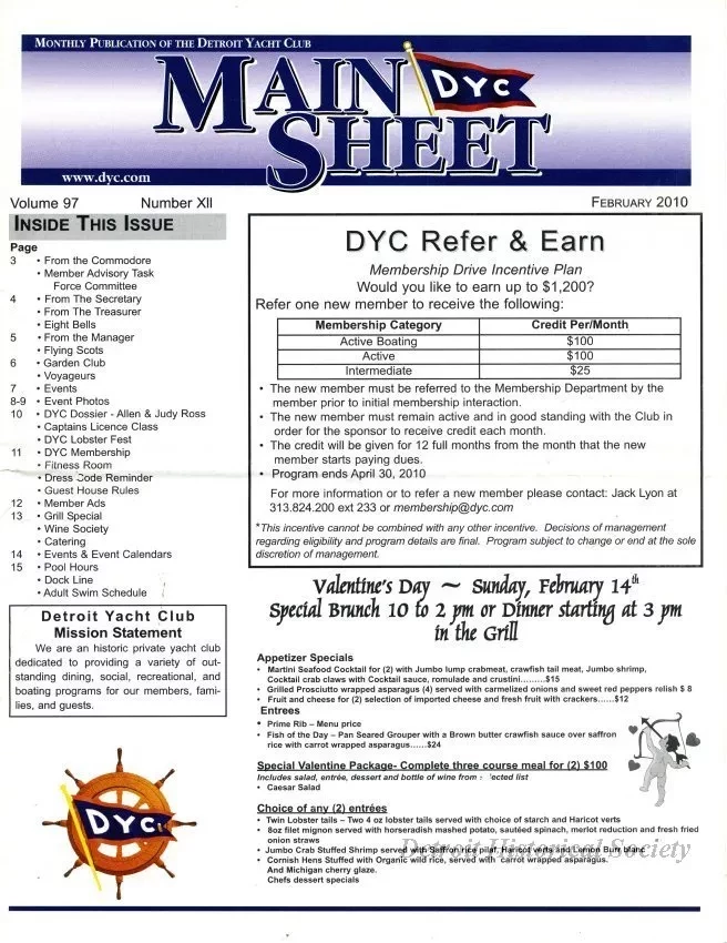 Newsletter - Jib Sheet