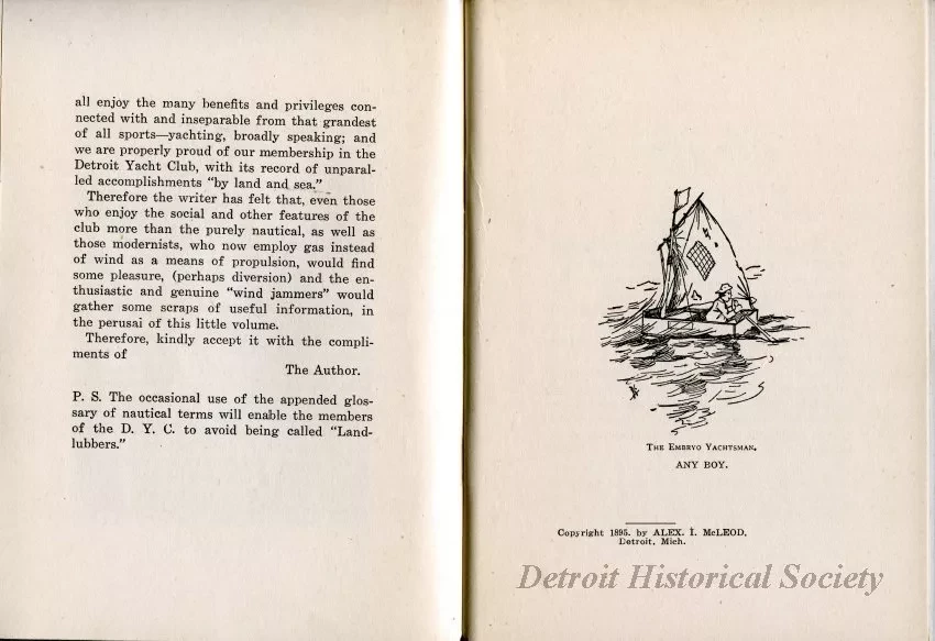 Booklet - The Amateur Sailor