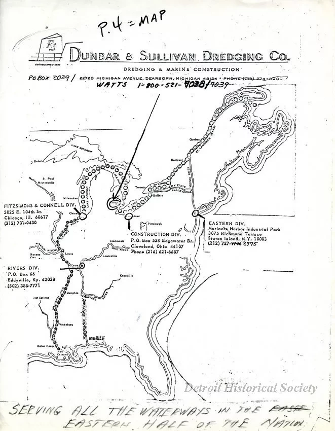 Photocopy - Dunbar & Sullivan Dredging Co.