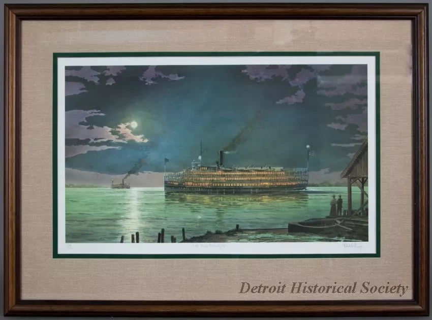 Print - Lake Erie Moonlight