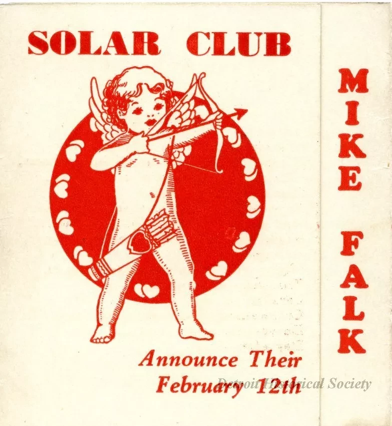 Card, Advertising - Solar Club