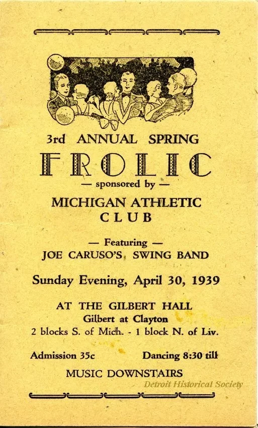 Booklet - 3rd Annual Spring Frolic