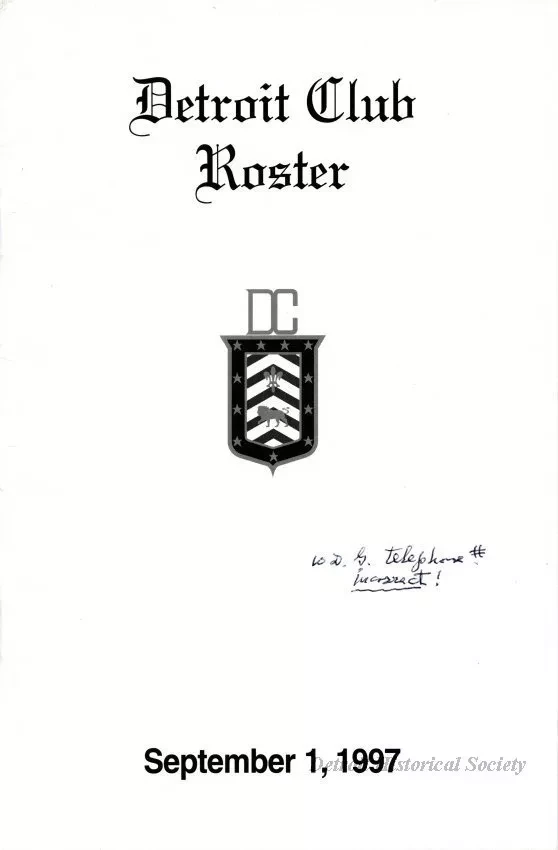 Roster - Detroit Club Roster