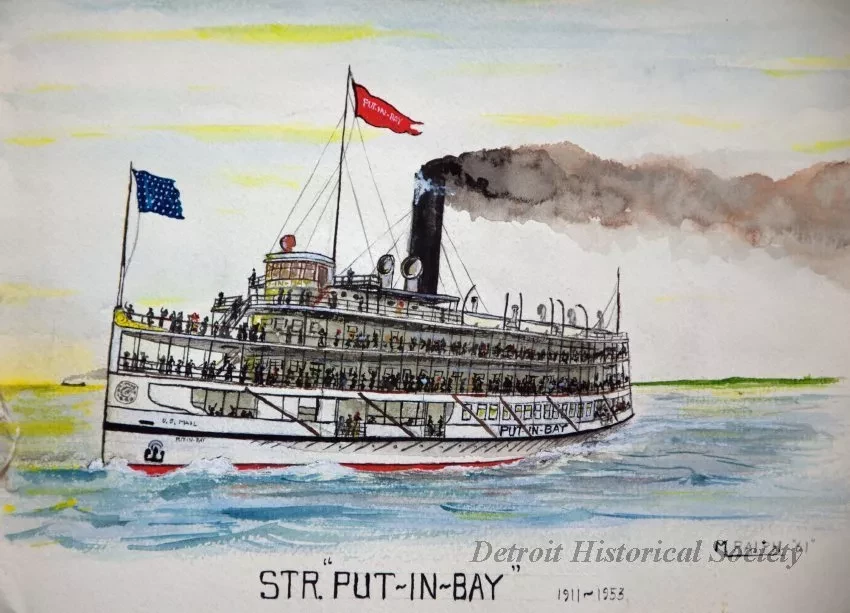 Painting - Str. PUT-IN-BAY, 1911-1953