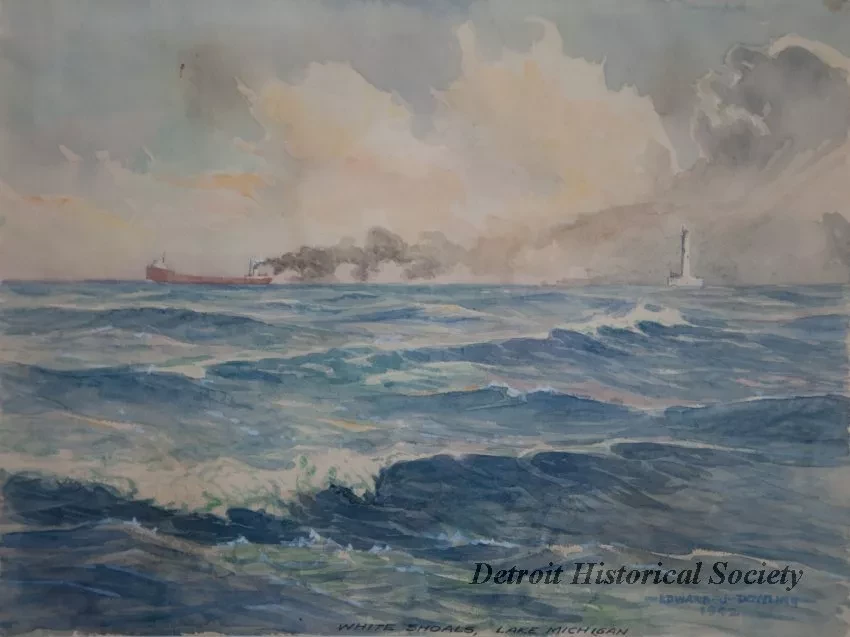 Painting - White Shoals, Lake Michigan