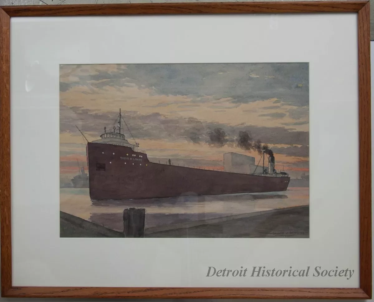 Painting - SS Thomas W. Lamont