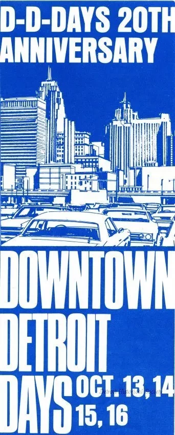 Brochure - Downtown Detroit Days