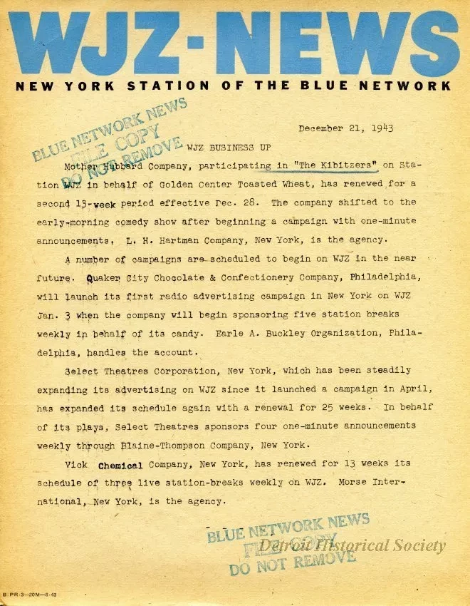 Newsletter - WJZ-News