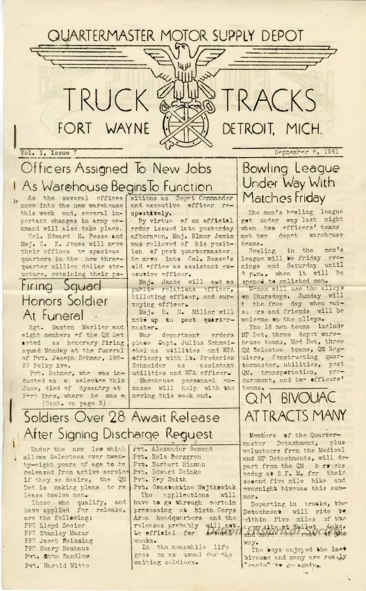 Newsletter - Truck Tracks, Vol. I, Issue 7