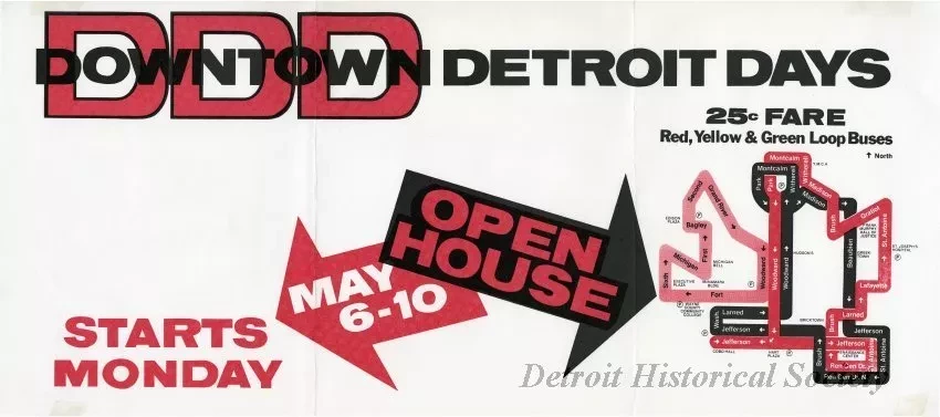 Sign - Downtown Detroit Days