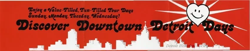 Sign - Discover Downtown Detroit Days