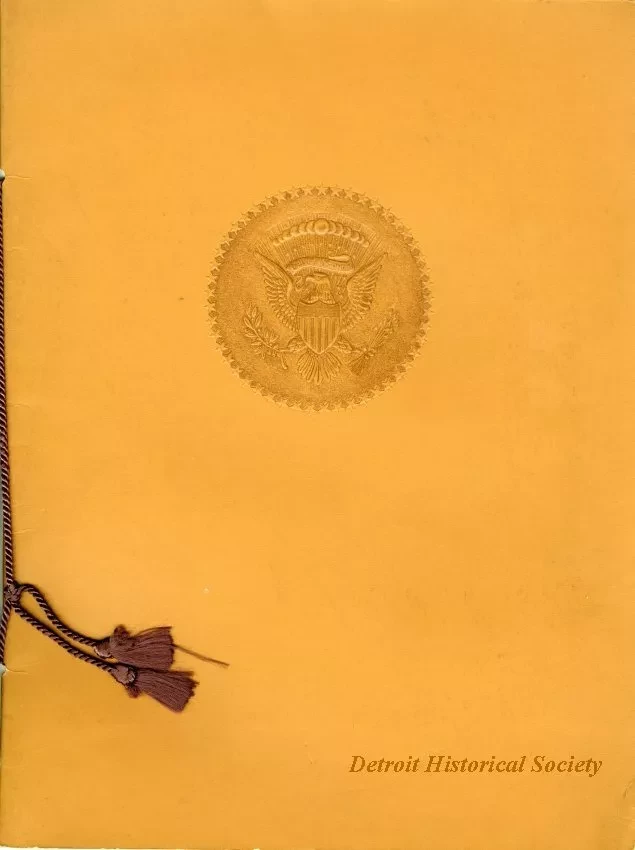 Program - Dinner With Ike