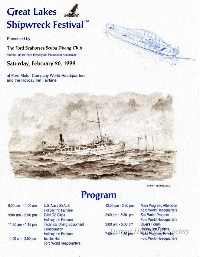 Program - Great Lakes Shipwreck Festival
