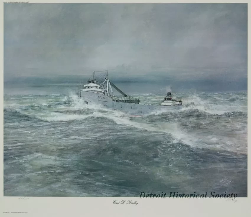 Print - Carl D. Bradley