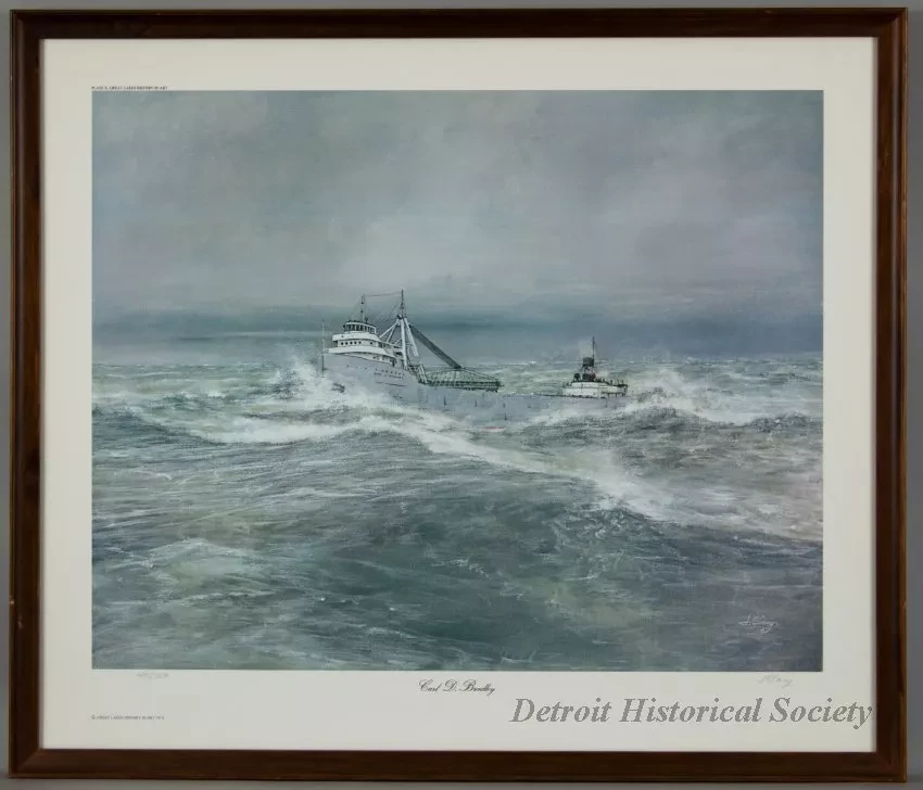 Print - Carl D. Bradley