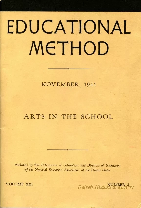 Booklet - Educational Method, Volume XXI, Number 2