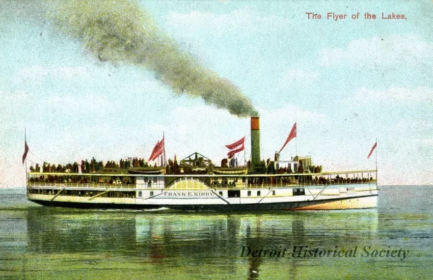 Postcard - The Flyer of the Lakes