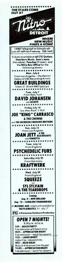 Advertisement - Nitro Detroit